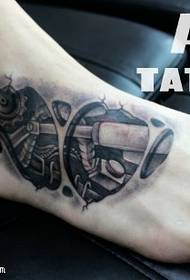 Tattoo show bar preporučio je neposredni mehanički uzorak tetovaža