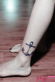 picha ya tattoo ya ankle