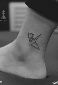 Waimei ยืนยาวพันกระดาษเครนรูปแบบรอยสัก