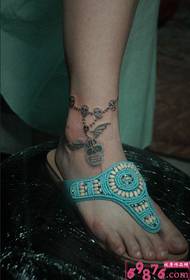 foto di moda alla caviglia tatuaggio tatuaggio