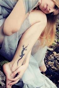 tobillo femenino Moda animal tatuaje fotos para disfrutar fotos