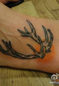 diki nyowani rutsva tsoka antler tattoo inoshanda