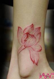 Pictiúr Tattoo Faisin Crúibe-Holly Lotus