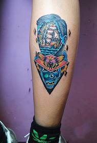 Gambar tattoo tattoo Shank Kreatif Alternatif