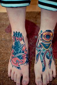 instep art ຫຸ່ນຍົນຄົນອັບເດດ: ຮູບ tattoo