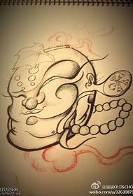 ການສະແດງ Tattoo ແນະ ນຳ ຕົວ ໜັງ ສື Dharma ຫນັງສືໃບລານ 49769- ຮູບແຕ້ມ tattoo ແນະ ນຳ ໃຫ້ໃຊ້ງານແຕ້ມຮູບຕີນສີ