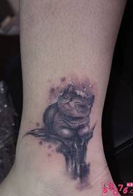 aranyos aranyos macska boka tetoválás képet