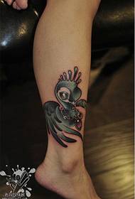 faʻailoga lanu swan tattoo
