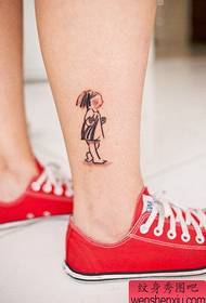 Tattoo Figur empfahl ein kleines Mädchen Tattoo Tattoos