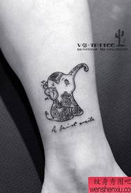 tatuagem figura recomendado pé elefante tatuagem trabalhos
