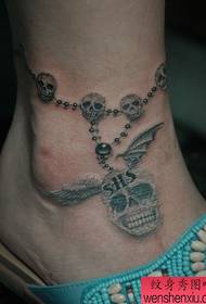girl's feet beautifully tattooed tattoo pattern