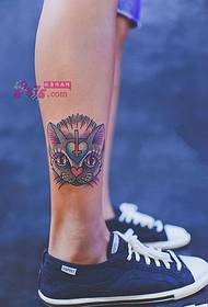 yakanakisa katsi hunhu ankle tattoo mufananidzo