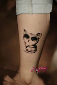 pictiúr gleoite tattoo cat rúitín gleoite