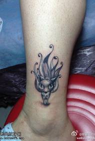 ankle mapfumbamwe-muswe fox tattoo maitiro