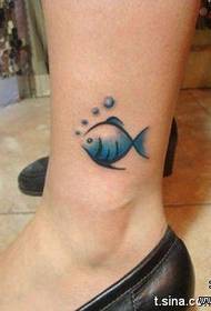 Xiao Qingxin риба татуировка на риба работи