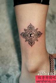 Tattoo 经典 脚 经典 trabalho de tatuagem totem