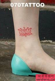piede uno creativo tatuaggio Hua Teng funziona