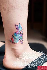 Disarankeun bar tattoo tato pola tato ucing lapar