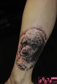 ankel söt husdjur avatar tatuering Bild