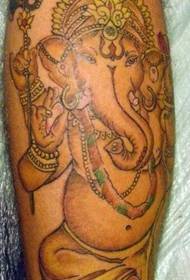 Thai elefan relijye tatoo foto