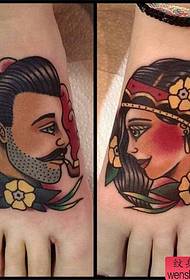 Tattoo show picture anbefalte et vrist tatoveringsmønster fra europeisk og amerikansk karakter