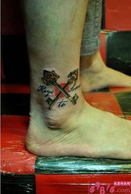 umfanekiso we-ankle we tattoo