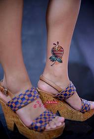 kreativní lízátko cannibal květina tetování obrázek