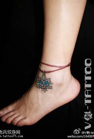 pola tattoo gadis snowflake geulis