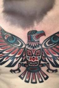 fågel tatuering manlig bröst fågel tatuering bild