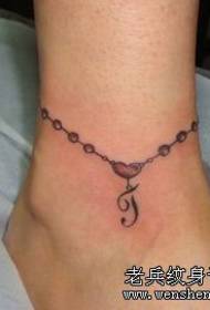 l'ultimo modello di tatuaggio bellezza cavigliera modello tatuaggio fine