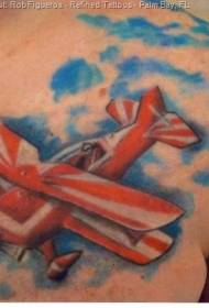 shoulder color ຮູບແບບ tattoo jet ງາມ