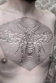 chest chest nhema zvipembenene tattoo maitiro