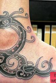 Tattoo 520 Galerie: Pedal Totem Dragon Tätowierungsmuster
