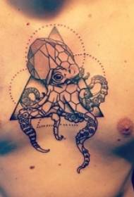 nwa nwoke nwoke geometry na foto octopus tattoo
