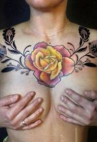 Ms. 9 sexy chest tattoo inoshanda