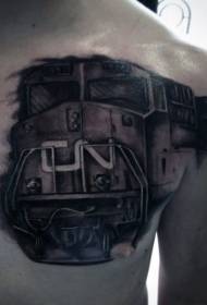 yazvino chitima tattoo maitiro e chest chest