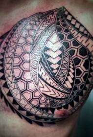 Polynesian totem black tattoo usoro