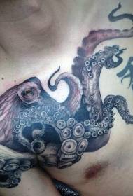 bors baie mooi groot seekat tattoo patroon