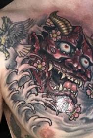 prajna topeng tattoo jago prajna topeng tattoo gambar