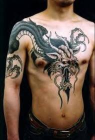 pola tattoo naga hideung