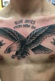 tatuazhe modeli shqiponjë tatuazhe djali gjoks tatuazhi model