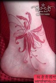 krása noha barva květ květ totem tetování