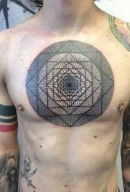 línte cófra dubh patrún tattoo fionnuar