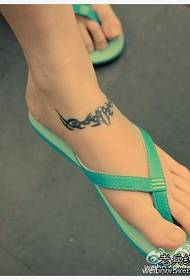 узорак за тетоважу винове лозе тотем за лепоту стопала