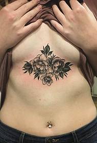 сандуқе Санобар Санади аврупои ва амрикоӣ хурд tattoal floral floral