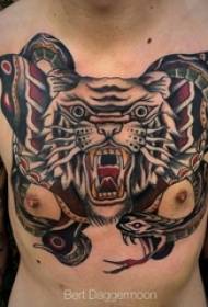 Tiger Totem Tattoo Seuns bors tiger totem tattoo prentjie