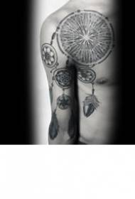 krūškurvja tetovējuma modelis _11 loksnes ar izteiktu dizaina izjūtu krūšu tetovējums Rakstu atlants