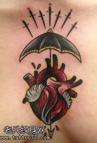 Chest Moyo Umbrella Tatoo Yepatani