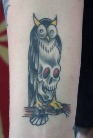 Taro owl Tattoo mamanu