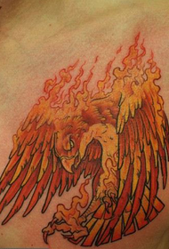 tatuaggio Suzaku cool classico petto anteriore